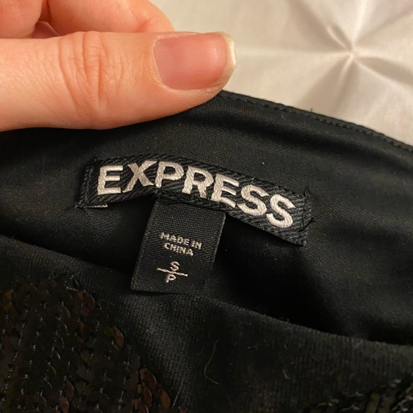 Express sequin skirt NWT - Picture 3 of 4